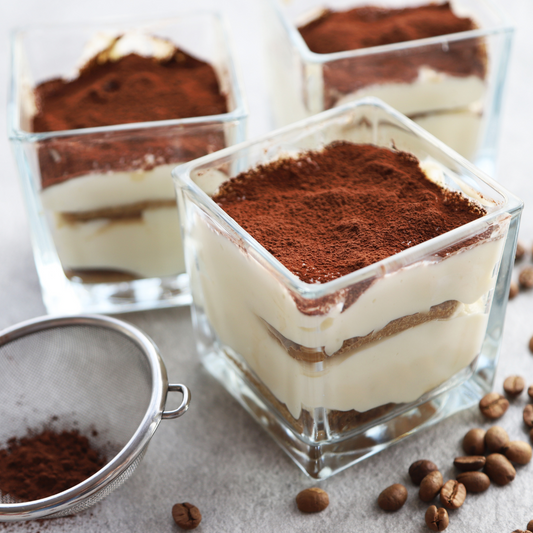SteamBowl - 10 Minute Tiramisu with Lady Fingers
